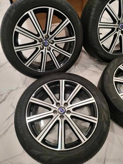 4ks alu disky orig. Volvo 5x108 R20 pneu 7mm 255/45 r20 - 2