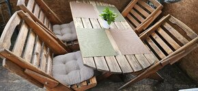 Zahradní dřevěný nábytek - 2