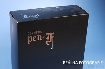 PEN F + 14-42 EZ  Limited Black - nový, nepoužitý + přísl. - 2