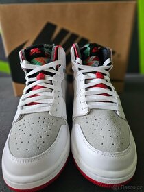 Air Jordan 1 Zoom Air CMFT (White/True Red-Light Silver-Dark - 2