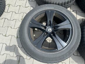 4x al kola 5x120 “18” + pneu zimní 255/55 R18 - 2