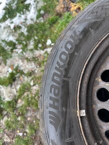 Zimní kola - disky s pneu Hankook  215/60 r16 - 2