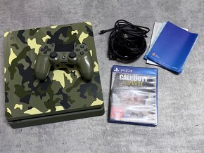 - PS4 Sony Slim konzole 1TB edice Call od Duty - - 2