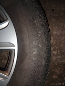 Prodám alu kola Audi pneu na dojetí 5x112 /16 - 2