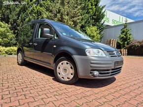 VW Caddy 2.0TDI 103kW, 1.Majitel,Serviska,Digi.klima, 25 000 - 2