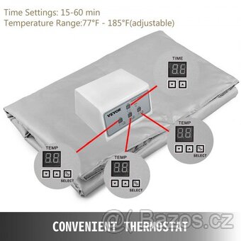 Infračervená saunová deka - 2