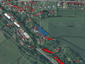 Prodej podílu 1/2 stavebního pozemku 1019 m2 v obci Vítkov,  - 2