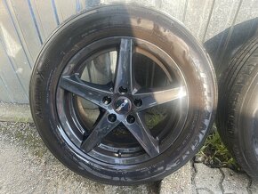 Alu kola 5x108 R16 et35 letní pneu 215/60/16 - 2