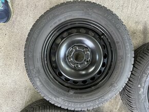 Sada kol 5x112R15, zimní pneu Semperit 195/65R15 - 2