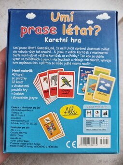 Karetní hra - Umí prase létat? - 2