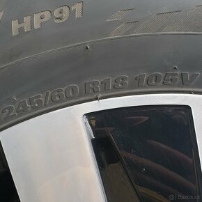 Letní kola Volkswagen 245/60 r18 - 8Jx18 ET34 č. A0003 - 2