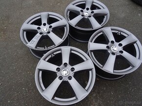 Alu disky na Škoda, VW, 16", rozteč 5x112, ET 52 ,šíře 7J - 2