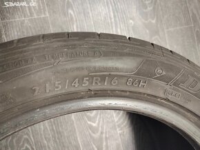 Letní pneu Dunlop 215/45/R16 - 2