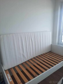 Postel Ikea bílá 90x200 cm - 2