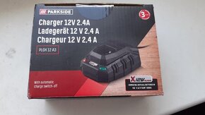 Parkside nabíječka PLG 20 C1, 20V a PLGK 12A3 12V z Lidlu - 2