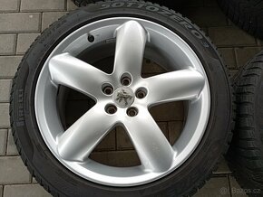 Alu kola 5x108R18 Peugeot 8Jx18CH ET 41 Zimní pneumatiky - 2