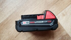 Milwaukee M18 - baterie 1.5Ah M18 (nova) - 2