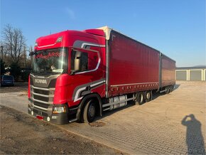 TANDEMOVÁ SOUPRAVA SCANIA R450 2018 - PRŮJEZDNÁ - 2