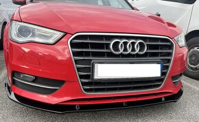 AUDI A3 8V SPOJLER NA PREDNI NÁRAZNÍK LIPO NA NARAZNIK - 2