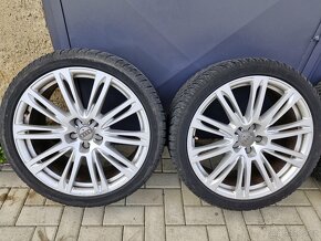 Originál Audi R20, 5x112 - 275/35 se zimním pneu - 2