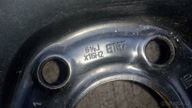 Plechové disky 5x110 R16 ET37 na Opel Astra - 2