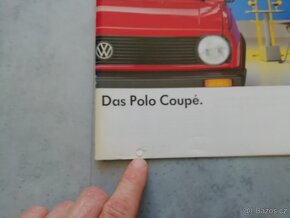 Volkswagen Polo MK1 Coupe - katalog - doprava v ceně - 2