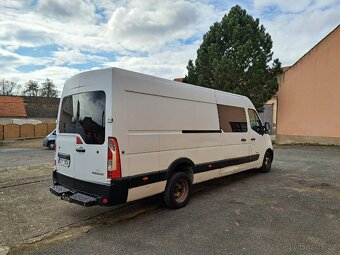 Renault Master 2.3 DCI, 6 míst, dvoumontáž, vel. XXL - 2