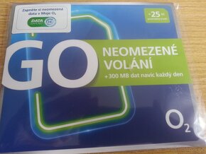 O2 GO SIM karta 722 339 099 - 2