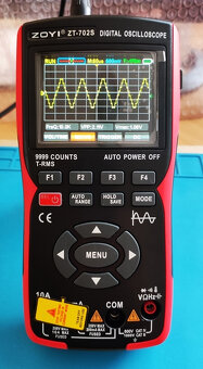 Osciloskop/multimetr ZOYI ZT-702S 5MHz 48MS/s 2in1 NOVÝ - 2