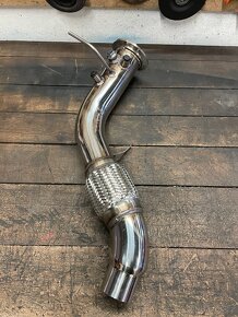 Downpipe,náhrada za dpf na motory bmw M57 - 2