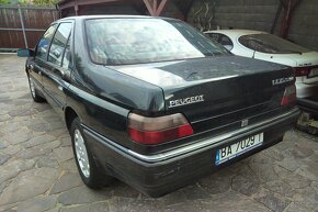 155.800km, Peugeot 605 2.1TD, Digitální Klima, BEZ KOROZE - 2