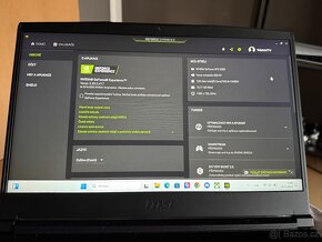 Herní notebook MSI THIn GF63 12ucx - 2