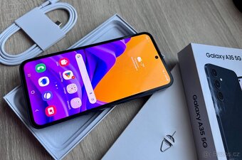 Samsung Galaxy A35 5G 128gb/6gb Ram Dual SIM černý- zánovní. - 2