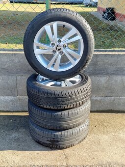 185/60 R15 Alu kola Škoda Rapid 5x100 - 2