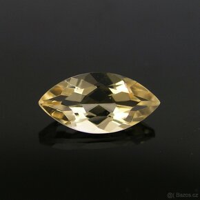 Citrín, naveta - 1,59 ct. - 2