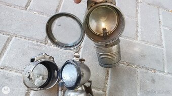 Karbidové lampy na staré kola - 2