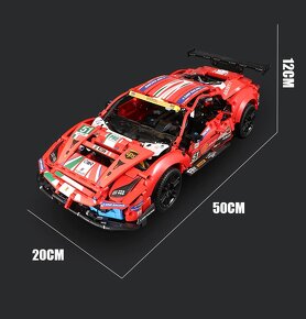 Stavebnice Ferrari GT 488 kompatibilní s LEGO - 2