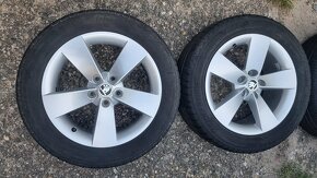 Škoda Karoq orig.alu kola 17" Ratikon s pneu 57A601025H - 2