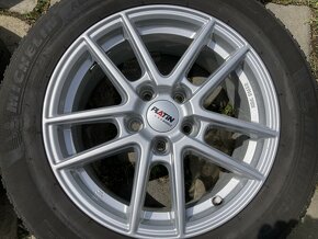 Alu kola AUDI A4 16" 5x112 zimní MICHELIN 205/60R16 7mm - 2