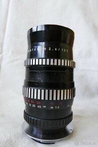 Pentacon 135 mm f 2,8  zebra M42 - 2