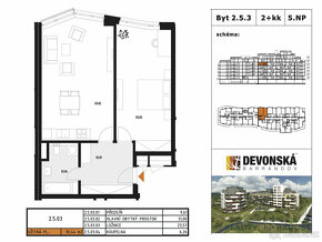 Pronájem bytu 2+kk 70 m2, sklep, Praha 5 - Hlubočepy - 2