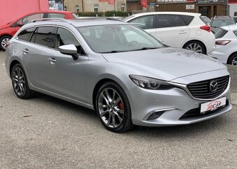 Mazda 6 2.2D KAMERA TEMPOMAT NAVI KŮŽE manuál 129 kw - 2