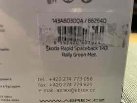 Abrex | Škoda Rapid Spaceback zelená - 2