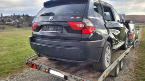 BMW X3 E83 2006- DVEŘE LP,PP,LZ, KUFROVÉ DVEŘE. - 2