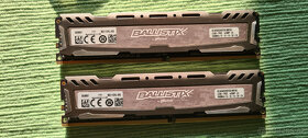 Ballistix Sport 8GB KIT 2X4GB DDR4 2400MHz - 2