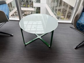 konferenční stolek kulatý 2x - 2