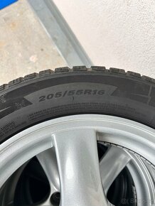 Alu kola Honda 5x114,3  205/55r16 zima 7mm - 2