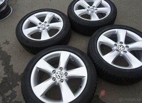 Alu disky originál Volkswagen 17", 5x112, ET 39, zimní sada - 2