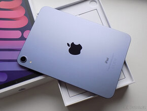 APPLE iPad mini 6 (2021) 256GB Wi-Fi Purple / ZÁRUKA / 100% - 2