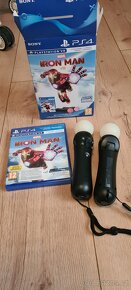 vr1 ps4 +Marvels Iron Man Move Motion Controllers - 2